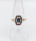 Bague 56 Bague Art Déco or monture géométrique et pierre bleue (circa 1930) 58 Facettes A06281