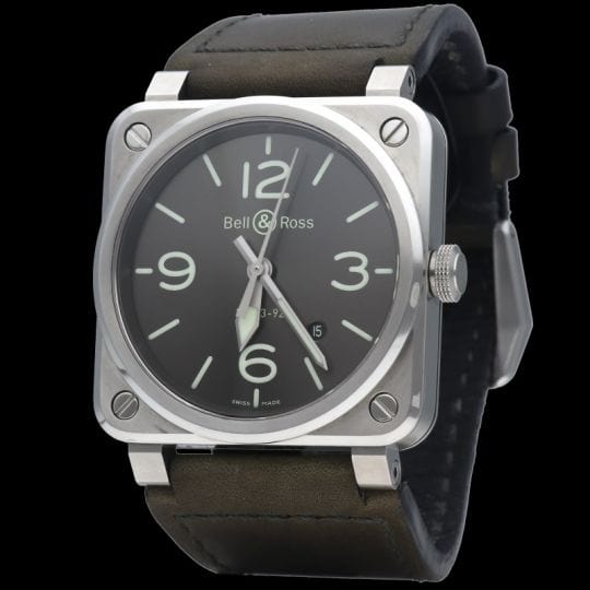 Montre Bell&Ross Montre Br 03-92 Grey Lum 58 Facettes MT39927