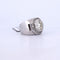 Bague 44 Bague vintage en or blanc 18 carats avec diamant central et diamants 58 Facettes