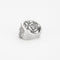 Bague Bague or blanc diamants 58 Facettes LP32