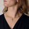 Pendentif Croix ancienne en or jaune et diamants tailles roses 58 Facettes