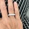 Bague 50 Demi alliance 7 diamants 58 Facettes 22213