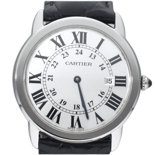 Montre Cartier Montre Ronde Solo De Cartier 36Mm Quartz 58 Facettes MT44163