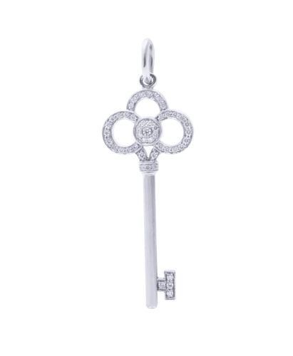 Pendentif Tiffany & Co Or blanc 18K Diamant