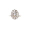 Bague 53 Bague marguerite ancienne diamants or blanc 58 Facettes LMB-277