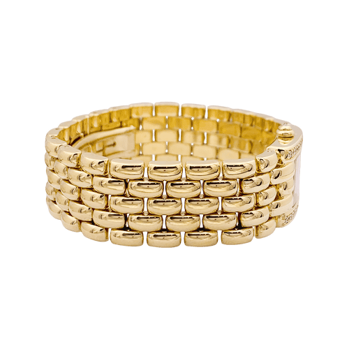 Montre Montre Chaumet "Khesis" or jaune, diamants. 58 Facettes 34464