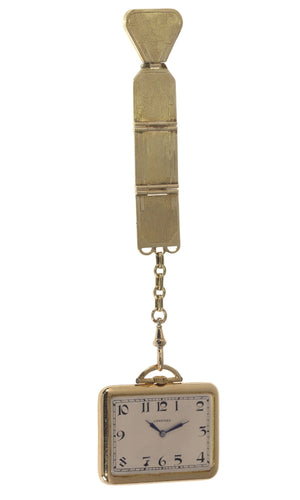 Montre Sophistication d'une montre de poche vintage : la merveille en or de Longines de 1918 58 Facettes 21092-0209