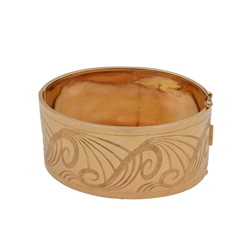 Bracelet Bracelet Manchette Or jaune 58 Facettes