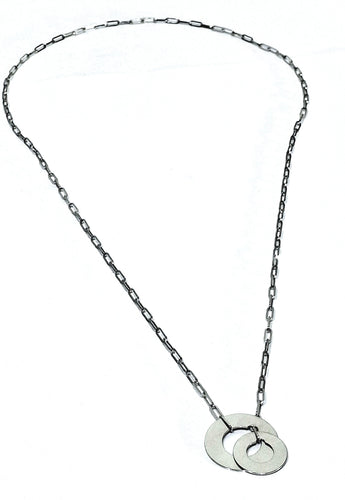 Dinh Van - Ketting "Doelwit" Witgoud 