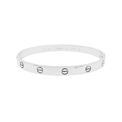 Bracelet Bracelet Cartier, "Love", or blanc. 58 Facettes 34766