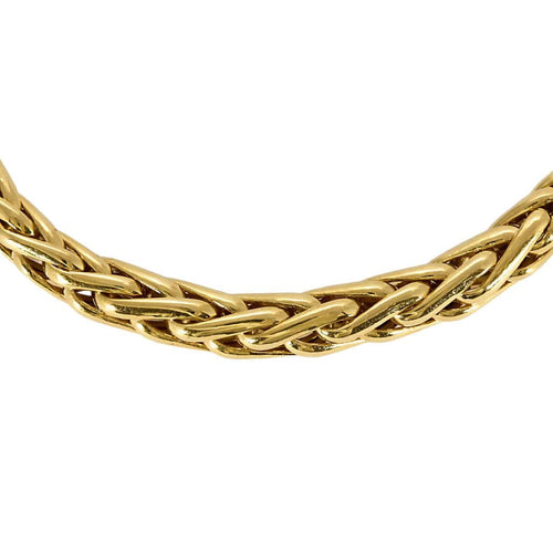 Collier Collier en or jaune à maille palmier 58 Facettes AUX10241