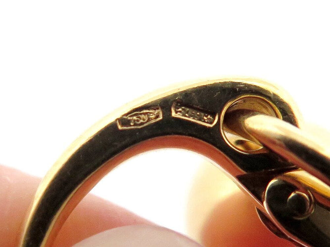 Boucles d'oreilles boucles d'oreilles POMELLATO es gouttes or jaune 18k 13gr s 58 Facettes 268882