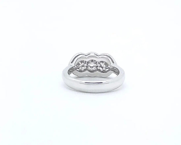 Bague 53 Bague Trilogie CT 0,91 58 Facettes 5560