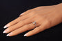 Vintage Belle Epoque diamant- og perle romantisk toi-et-moi forlovelsesring 
