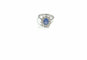 Bague 52 Bague marguerite or blanc, saphir et diamants 58 Facettes R92