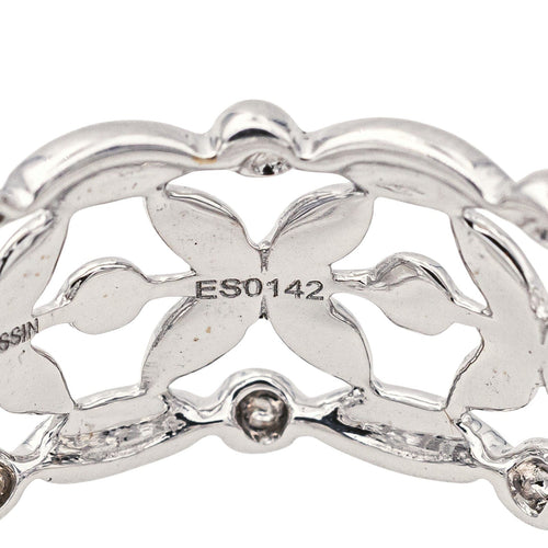 Bague 54 Mauboussin Bague  Bandeau  Or blanc 58 Facettes 4098642RV