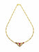 Collier Collier En or, rubis et diamants 58 Facettes