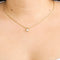 Collier Chaine et pendentif or jaune et diamant 58 Facettes 250210