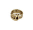 Bague 57 Bague Serpent or jaune Tourmaline 58 Facettes