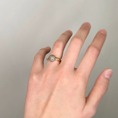 Bague 50 Bague or jaune et diamants 58 Facettes 150203R