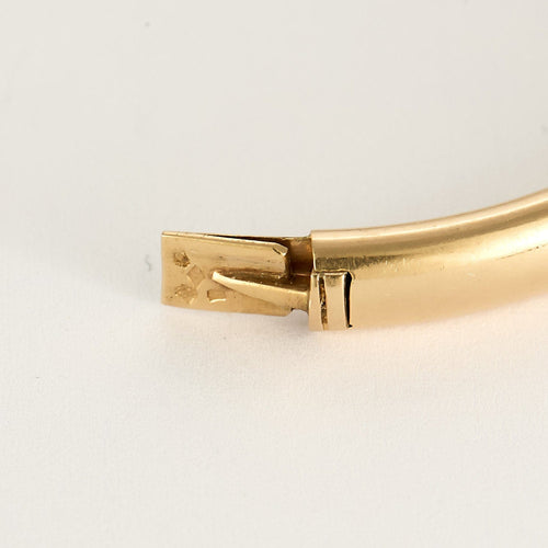 Bracelet Bracelet jonc en Or rose 18k 58 Facettes SQU3784X3