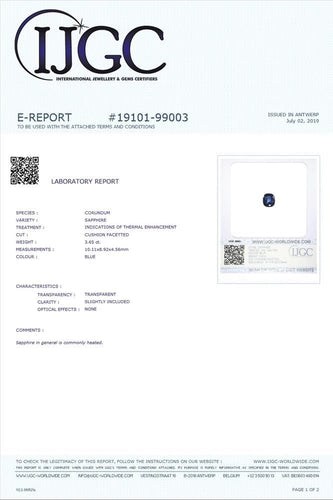 Eleganță Belle Époque: Pandantiv cu diamante și safire albastre ca albăstreaua 