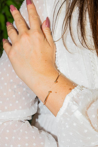 Bracelet Ginette NY Bracelet Jonc  Or rose 58 Facettes 2678593CN