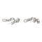 Boucles d'oreilles Chopard Boucles d'oreilles Happy Diamond  Or blanc Diamant 58 Facettes 4410625CN