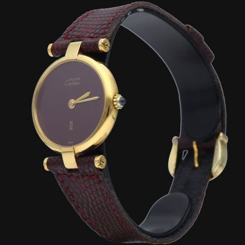 Montre Cartier Montre Must De Cartier Vermeil 58 Facettes MT41246