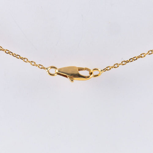 Collier Collier papillon or jaune et diamants 58 Facettes