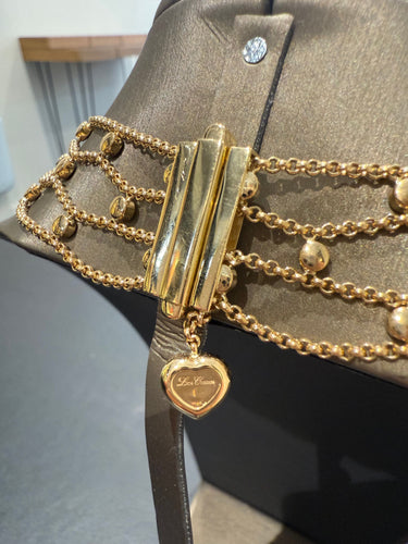 Collier Chopard - Collier drapier « collection les chaînes » - Or jaune et diamants 58 Facettes 1.0000813/1