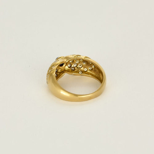 Bague 50 Bague en Or jaune 18k 58 Facettes SEN2429X4