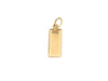 Pendentif vintage pendentif CARTIER lingot d'or jaune 18k 1/4 oz 7.5gr solid 58 Facettes 264820