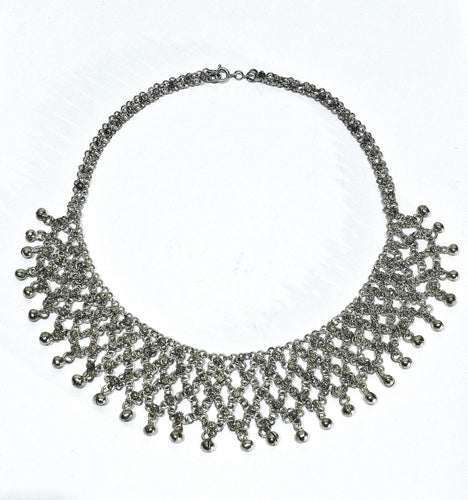 Collier Collier pendent orientaliste en argent 58 Facettes