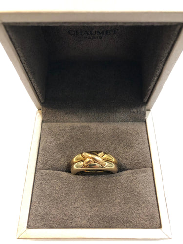 Bague 51 CHAUMET - Bague Le lien or jaune massif 58 Facettes