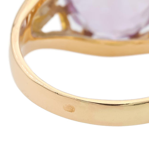 57 Bague Cocktail Or jaune Améthyste 58 Facettes 1637061CN