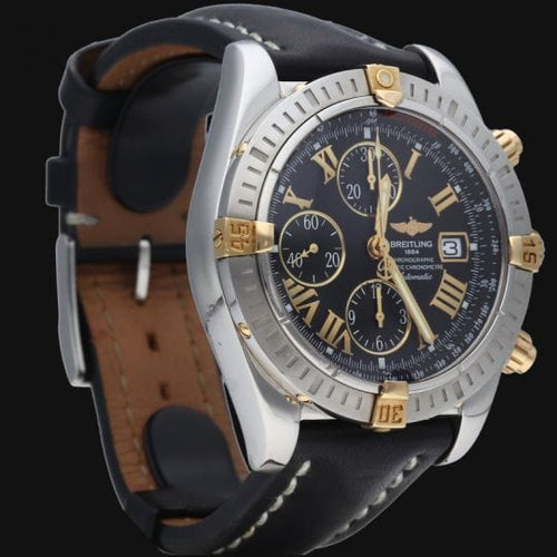 Montre Breitling Montre Chronomat Evolution Chronographe 58 Facettes MT42122