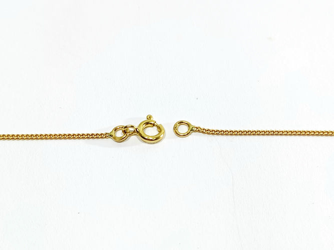 Collier Chaine Or jaune Maille Gourmette 58 Facettes