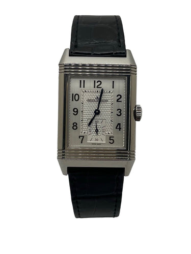 Montre Jaeger-LeCoultre Reverso Classic Small Large Small 214.8.62 Coffret complet 2017 + Boucle Déployante 58 Facettes