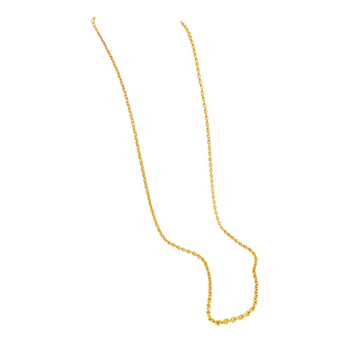 Collier Collier-Sautoir vintage, or jaune 750/000, maille fantaisie. 58 Facettes 34932