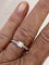 Bague 51 MAUBOUSSIN - Bague Solitaire 58 Facettes LOT 1408