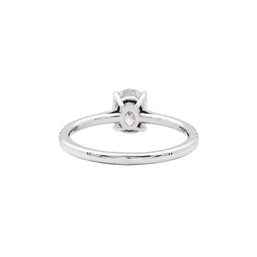 Ring 50 Ovaler Diamantring, 1ct. 58 Facettes 35329