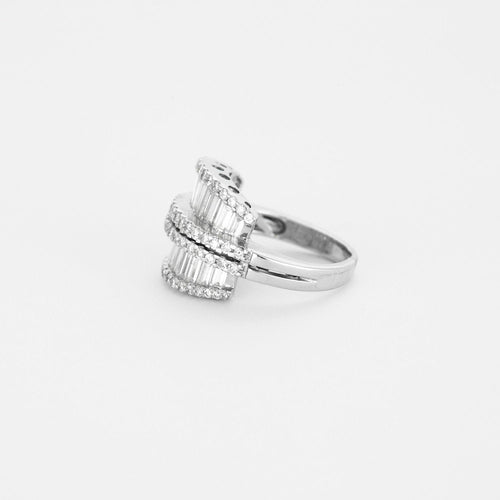 Bague 53 Bague Les Deux Mondes 58 Facettes LP674/10