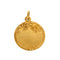 Pendentif Médaille or jaune 58 Facettes CHOL08684