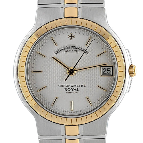 Montre Vacheron Constantin Phidias 47020 Phidias Chronomètre Royal 18k Gold and Stainless Steel 1990 1995 58 Facettes