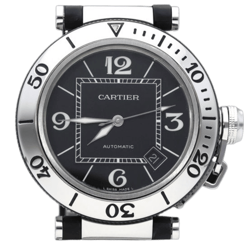Klocka Cartier Klocka Pasha Seatimer 58 Facettes MT44973