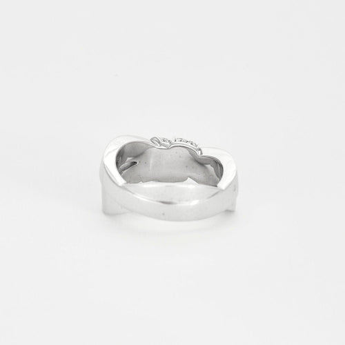 Bague 53 CHAUMET - Bague Liens Séduction en or blanc et diamants 58 Facettes