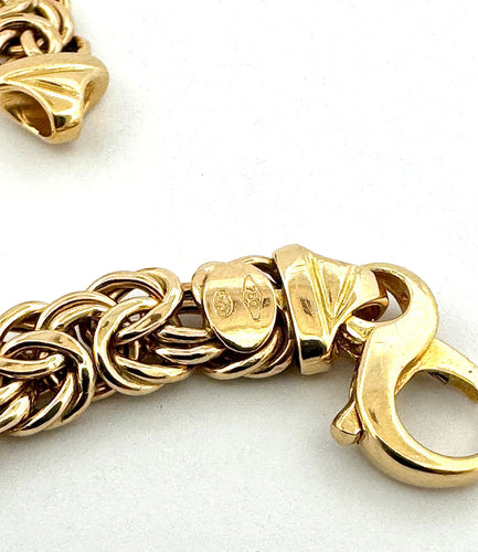 Bracelet Bracelet maille royale en or jaune 58 Facettes