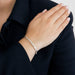 Bracelet Cartier - Bracelet Love Or Blanc Diamants 58 Facettes