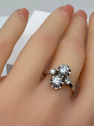 戒指 Toi & Moi 1930 年左右的钻石